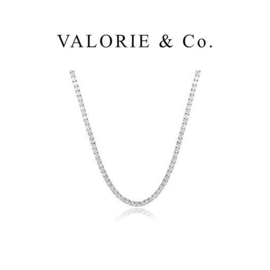 VALORIE® Tennis Necklace