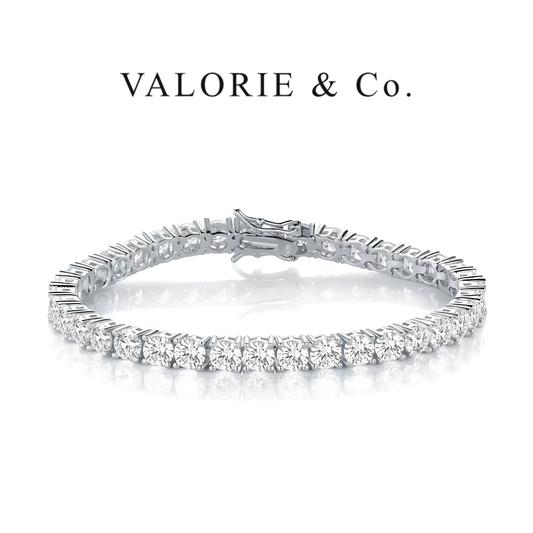 VALORIE® Moissanite Tennis Bracelet